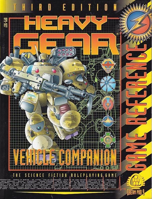 Heavy Gear 3rd Edition - Vehicle Companion (Genbrug)